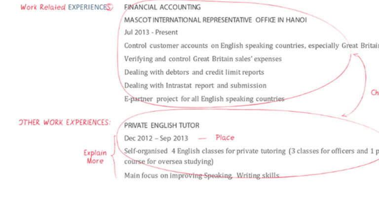 HR "SOI' CV CỦA BẠN KỸ NHƯ THẾ NÀO? 1 cv tiếng anh