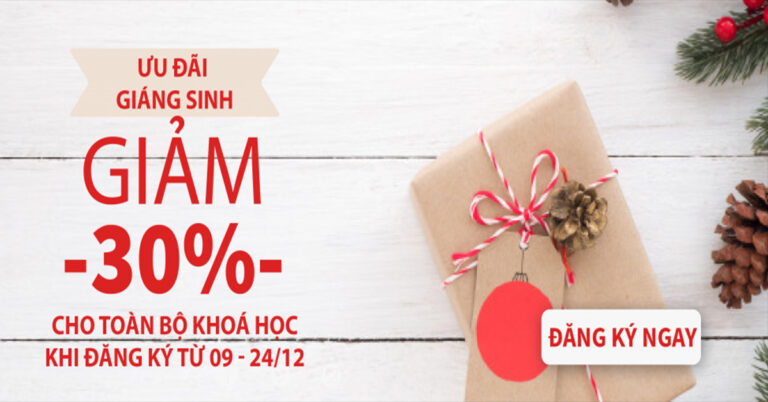 Tiêu điểm: You're your own Christmas - Ưu đãi cực lớn dịp giáng sinh 30 001 5 1